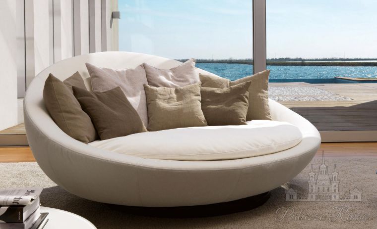 Мягкая мебель, диван, отделка - Kamiv01 Bianco/ Kami 31 Corda, мягкий и игривый " остров " на котором можно красиво расслабиться, Lacoon Island/ 006006, Desiree