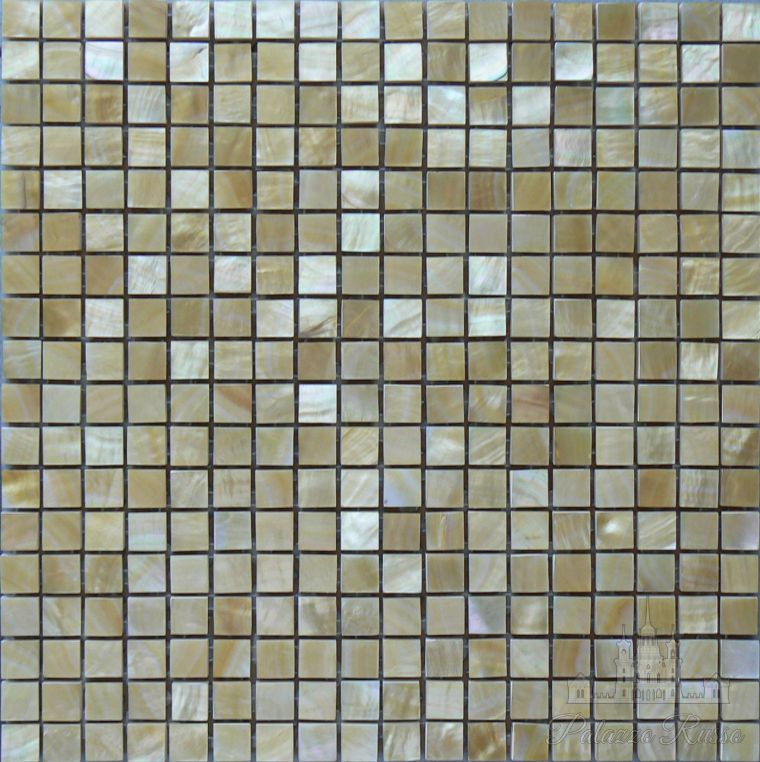 Мозаика для стен и пола, перламутр, Gold Lip/ D30, Studio Vega