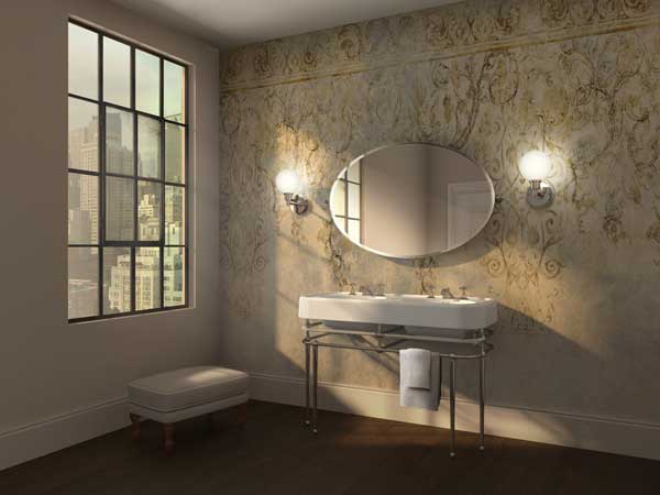 Зеркало для ванной комнаты, Beauty 2 поворотное, DEBEAUTYGRCR, Devon Devon