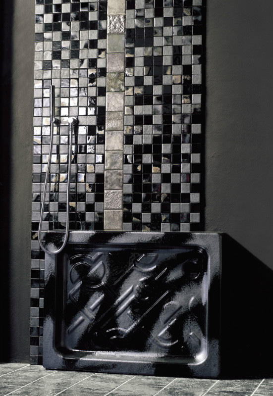 Керамическая плитка, для стен, Mosaico Mix Ghisa,, Franco Pecchioli