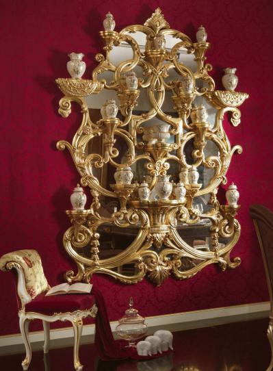 Прихожие, специальное зеркало с вазами, 10880 GEA, Carlo Asnaghi