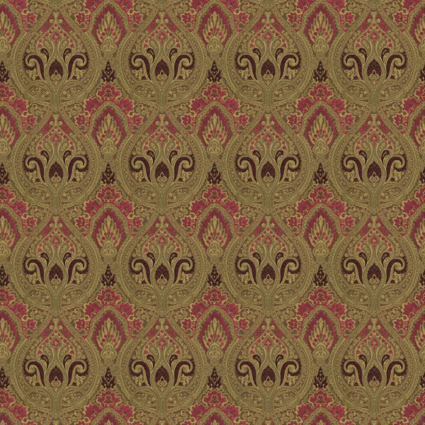 Ткани, шторы, обивка, 75 % вискоза 25 % полиэстер, Persia Wild Berry, Jim Dickens