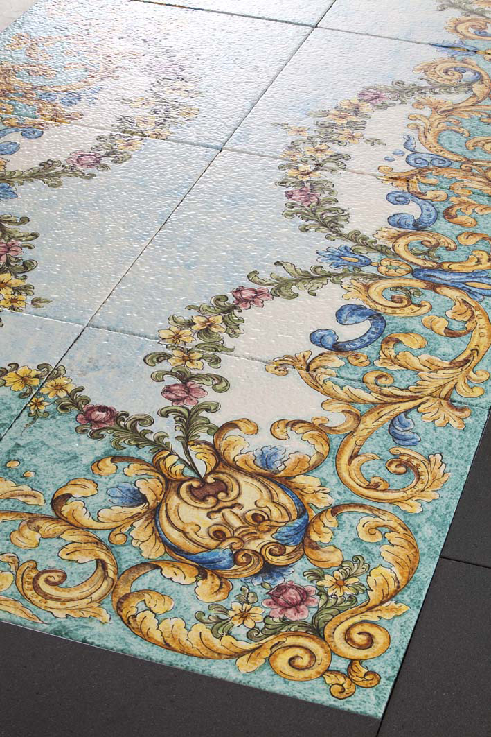 Керамическая плитка, для пола, вулканическая лава, Floor Tiles Custom Decor 8, Le Nid